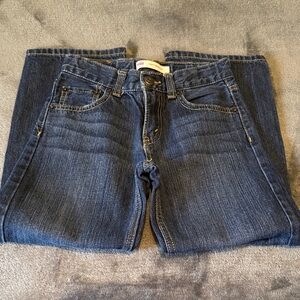 Levi's Dark Blue Straight Leg Women's Jeans